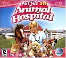 PET VET 3D   ANIMAL HOSPITAL computer game  