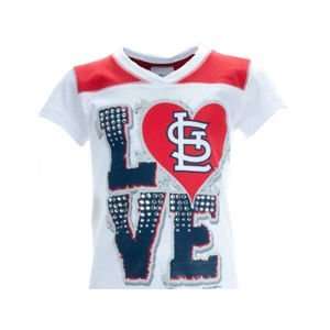  St. Louis Cardinals 5th and Ocean MLB Girls Baby Jersey 