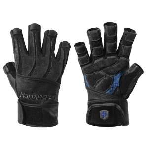 Harbinger FlexFit Ultra WristWrap Lifting Gloves Sports 