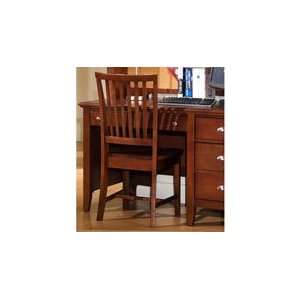   Wood Desk Chair by Vaughan Bassett   Cherry (BB10 006): Home & Kitchen