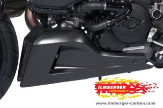 DUCATI DIAVEL CARBON BELLYPAN KIT LEFT AND RIGHT SIDE REAL CARBON 