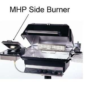  Cunningham Gas MHP Natural Gas Grill Side Burner: Patio 