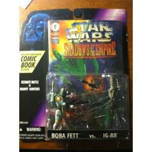   of the Empire Boba Fett vs. IG 88 comic and figures Toys & Games