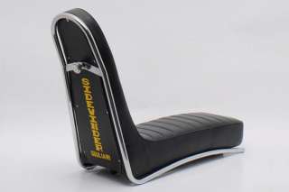 Giuliari Sidewinder Seat with Chromed Back support & side trim 