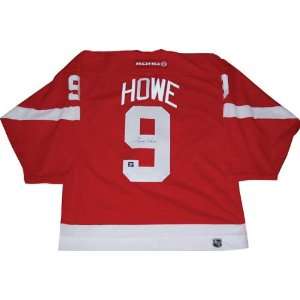  Gordie Howe Detroit Red Wings Autographed Replica Jersey 