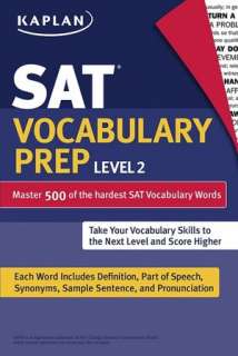   SAT Vocabulary Prep Level 2 by Kaplan, Kaplan Publishing  Paperback