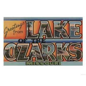  Missouri   Lake of the Ozarks Premium Poster Print, 12x16 