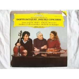  ANNE SOPHIE MUTTER / ANTONIO MENESES Brahms Double Concerto LP Anne 