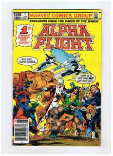 Marvel Comics Alpha Flight #1 31,38,39 V2 #1 12,  1  