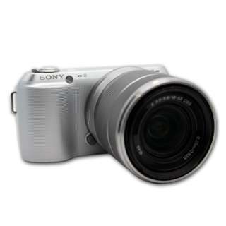 Sony Alpha NEX C3 Digital Camera with 18 55mm Lens (Silver 