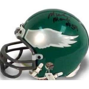  Mike Mamula (Philadelphia Eagles) Football Mini Helmet 