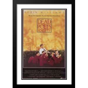  Dead Poets Society Framed and Double Matted 32x45 Movie 