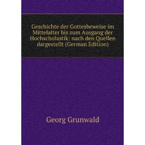   nach den Quellen dargestellt (German Edition) Georg Grunwald Books