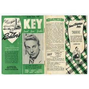    KEY Magazine Food Fun Frolic Los Angeles 1950 