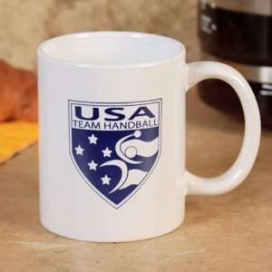  Olympics USA Team Handball 11oz. Ceramic Logo Mug Sports 