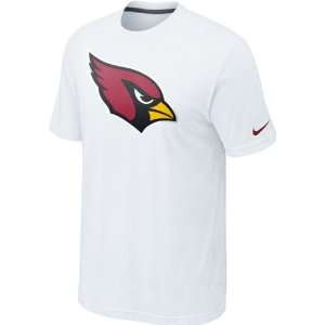   Arizona Cardinals White Nike Oversized Logo T Shirt: Sports & Outdoors
