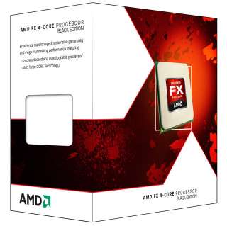 AMD FX Quad Core Processor 4100 (3.6 GHz) AM3+, Retail (Black edition 