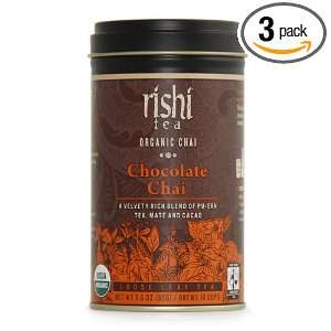 Rishi Tea Chocolate Chai, 3.0 Ounce Grocery & Gourmet Food
