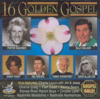 16 GOLDEN GOSPEL   VARIOUS ARTISTS (CD) 792014221020  
