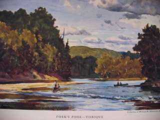 1937 Fly Fishing American Rivers Atlantic Salmon Charles Phair Bamboo 