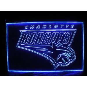   NBA Charlotte Bobcats Team Logo Neon Light Sign