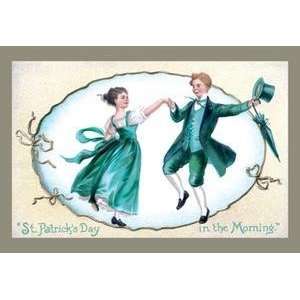  Vintage Art Dance of St. Patrick   10831 2