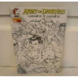    Army of Darkness Ashes to Ashes Sketch Cover Andy Hartnell Books