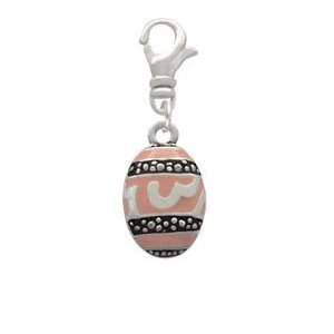  Pink Easter Egg Clip On Charm Arts, Crafts & Sewing