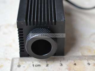 Focusable Laser Module Housing for C Mount Module with Heat Sink and 