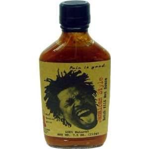 Pain Is Good, Sauce Hot B# 114 Jamaican, 7.5 OZ (Pack of 