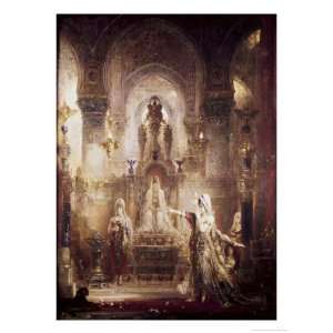  Salome Dancing Before Herod Giclee Poster Print by Gustave 