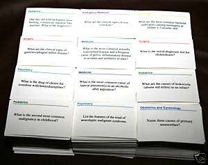 Microbiology USMLE Board Review Flash Cards, 2300 Q&A  
