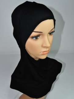 Very Useful 1Pc Slip on Cotton Lycra Scarf Sarong Shawl Hijab Neck 