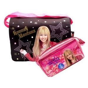  Hannah Montana Messenger Bag+Pencil Bag NEW, Hannah Montana 