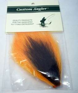 Custom Angler Bucktail Parts Orange Fly Tying Materials Fishing New 