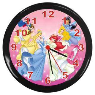 New Disney Princesses Wall Clock Room Decor  