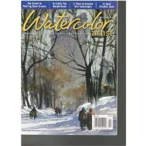   (The secret to painting snow scenes, December 2010) Various Books