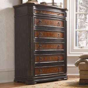  Grandover Six Drawer Chest in Brown: Home & Kitchen
