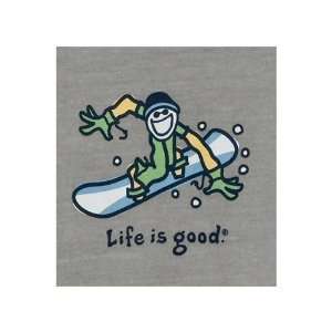  Life Is Good Aerial Snowboard Long Sleeve Tee Boys: Sports 