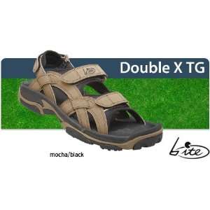 Bite Golf Double X TG Mens Golf Sandals (Color=Navy/Charcoal   3103d 