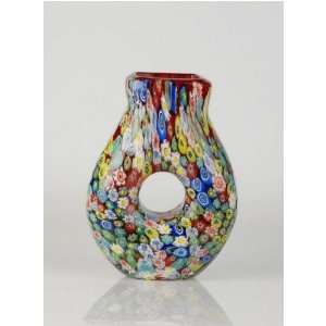    C90 Summer Field Handblown Glass Art Vase