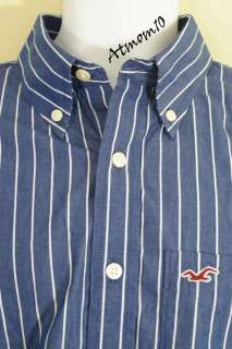NWT Hollister Men Casual Shirt Button Front Long Sleeve M L XL  