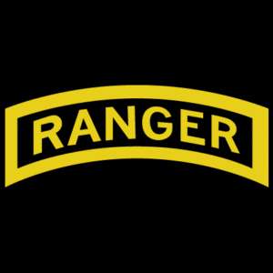 black us army rangers cool urban military t shirt 2XL  