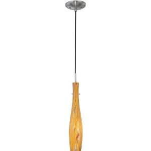   Lamp with Yellow Art Glass Shade   Kelli Series: Home Improvement