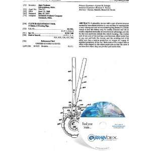 NEW Patent CD for CLUTCH ADJUSTMENT TOOL 