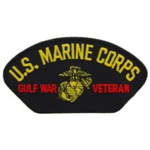  U.S.M.C. Gulf War Veteran Hat Patch 2 3/4 x 5 1/4 Patio 