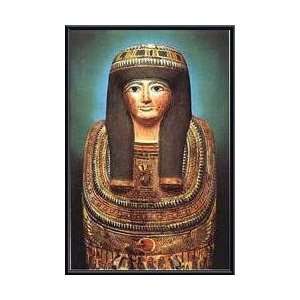     Mummy Case of Lady Teshat   Artist Egyptian  Poster Size 28 X 22