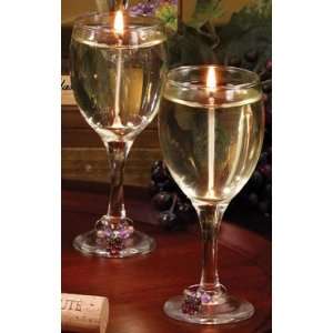  Club Pack of 12 Large White Wine Sparkling Grape Scented 
