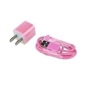   4s / 4g, 3g, 3gs, ipod touch + FREE PINK Data 6 ft cable Electronics
