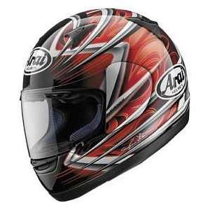   : ARAI QUANTUM_2 SPIKE RED XS MOTORCYCLE Full Face Helmet: Automotive